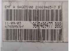 Recambio de pantalla para citroen c2 1.4 referencia OEM IAM 9650656777 216543008 