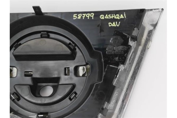 Recambio de rejilla capo para nissan qashqai (j10) 1.6 360 referencia OEM IAM 62312BR10A  