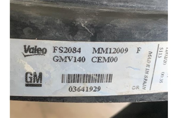 Recambio de electroventilador para citroen c3 aircross 1.2 c-series referencia OEM IAM 3641929 FS2084 