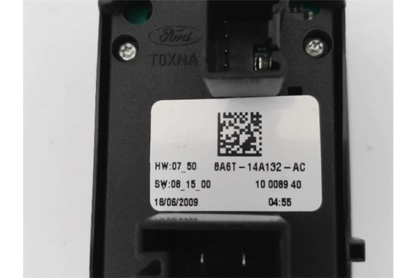 Recambio de mando elevalunas delantero izquierdo para ford fiesta vi 1.25 referencia OEM IAM 8A6T14A132AC  