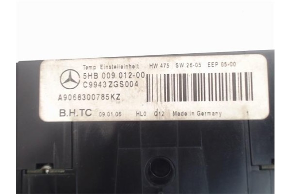 Recambio de mandos climatizador para mercedes-benz sprinter 3,5-t furgón (906) 311 cdi referencia OEM IAM   