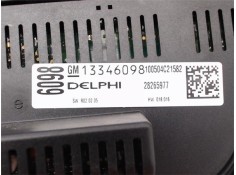 Recambio de mandos calefaccion / a.a. para opel astra j 1.6 referencia OEM IAM 13360091 13346050 