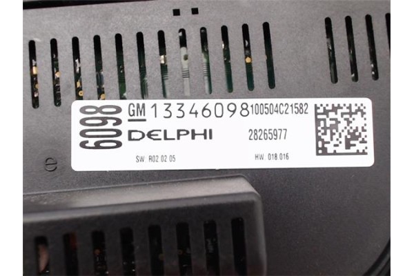 Recambio de mandos calefaccion / a.a. para opel astra j 1.6 referencia OEM IAM 13360091 13346050 