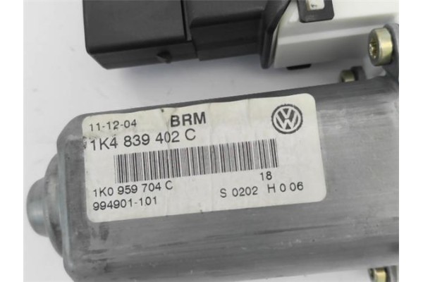 Recambio de motor elevalunas delantero derecho para volkswagen golf v (1k1) 2.0 fsi referencia OEM IAM 1K4839402C 1K0959704C 