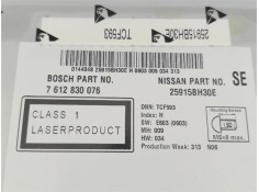 Recambio de radio / cd para nissan qashqai (j10) 1.6 360 referencia OEM IAM 7612830076 25915BH30E 