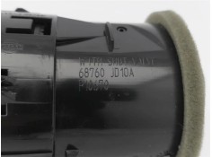 Recambio de rejilla entrada de aire para nissan qashqai (j10) 1.6 360 referencia OEM IAM 68760JD10A P10670 