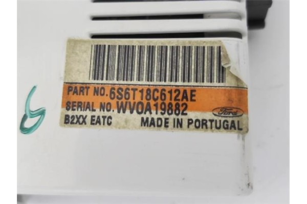 Recambio de mandos calefaccion / a.a. para ford fusion (cbk) 1.4 tdci referencia OEM IAM 6S6T18C612AE 6S6T-18C612-AE 