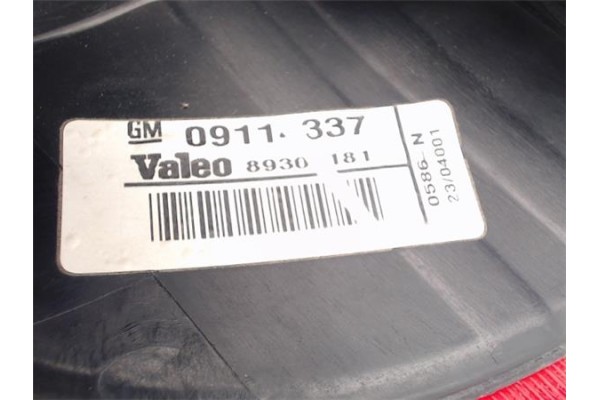 Recambio de piloto trasero derecho para opel corsa c 1.2 referencia OEM IAM 1222057  