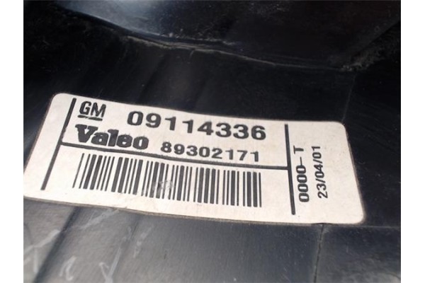 Recambio de piloto trasero izquierdo para opel corsa c 1.2 referencia OEM IAM 1222000  