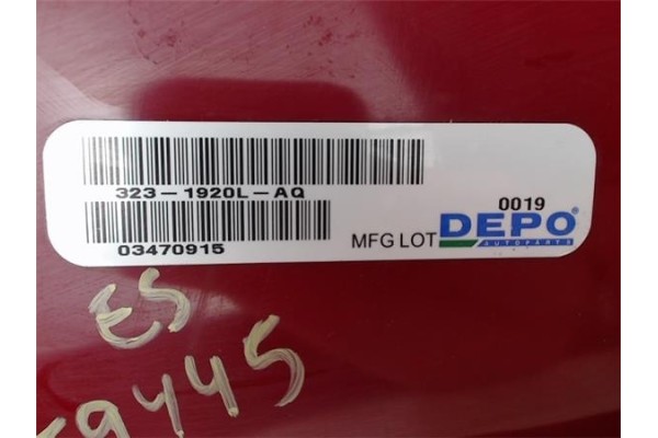 Recambio de piloto trasero izquierdo para kia rio (jb) 1.5 crdi referencia OEM IAM 3231920LAQ 3470915 
