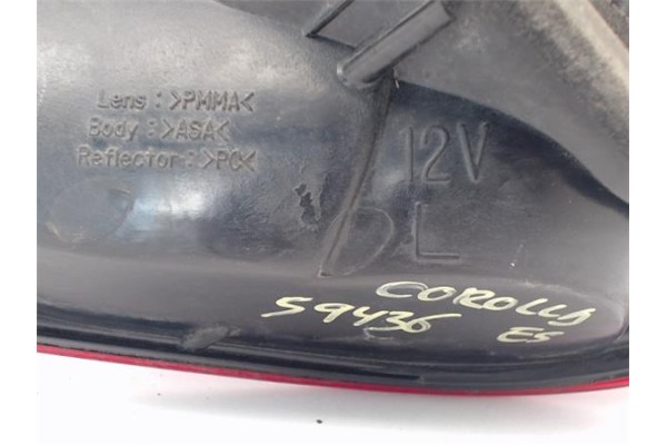 Recambio de piloto trasero izquierdo para toyota corolla (e11) 1.4 (ee111_) referencia OEM IAM 815601E090  