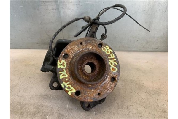 Recambio de mangueta delantero izquierda para peugeot 207 1.4 confort referencia OEM IAM 1607557480 364691 