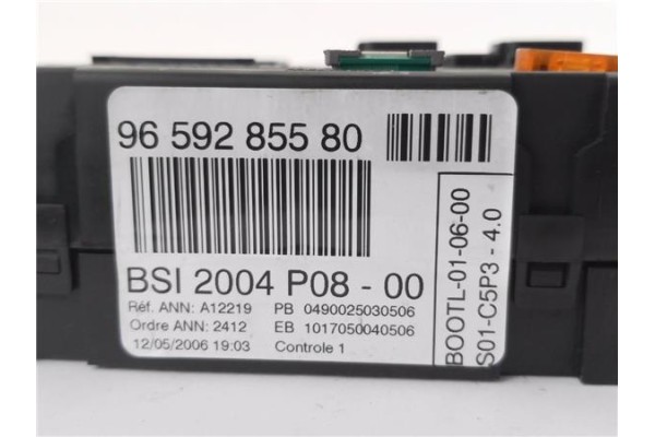Recambio de bsi para citroen c4 berlina 2.0 exclusive referencia OEM IAM 9659285580  