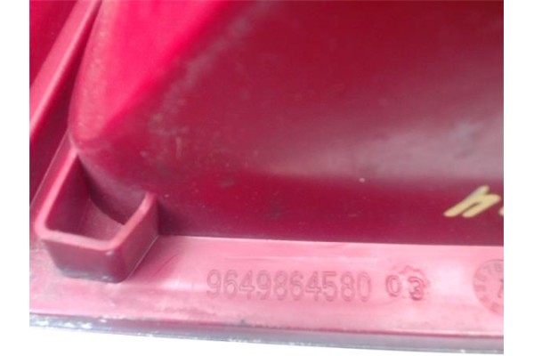 Recambio de piloto trasero izquierdo para citroen c2 1.4 hdi referencia OEM IAM 6350S7 9649864580 