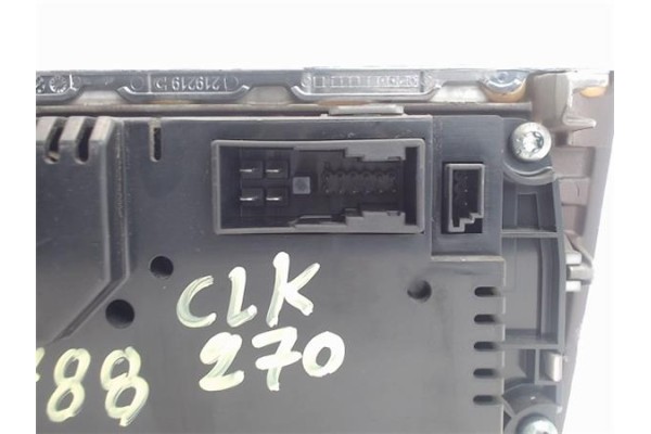 Recambio de mandos climatizador para mercedes-benz clk (bm 209) coupe 2.7 270 cdi (209.316) referencia OEM IAM   