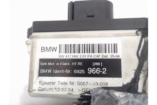 Recambio de motor elevalunas trasero derecho para bmw serie x3 (e83) 2.5i referencia OEM IAM 69259662  