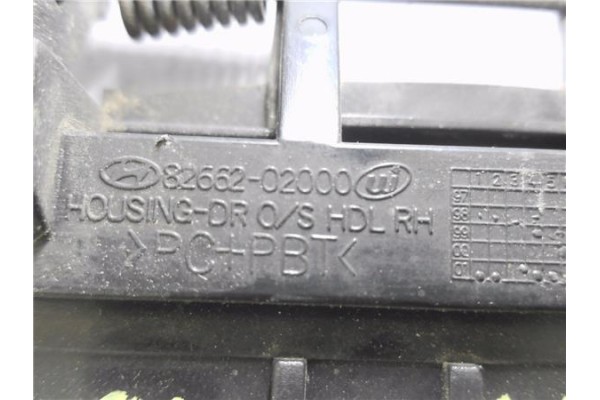 Recambio de maneta exterior trasero derecha para hyundai atos prime (mx) 1.0 i referencia OEM IAM 8266202000  