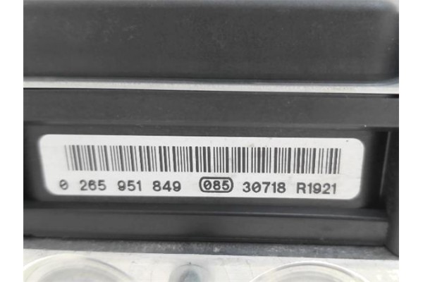 Recambio de nucleo abs para nissan qashqai (j10) 1.6 360 referencia OEM IAM 0265951849 0265252020 