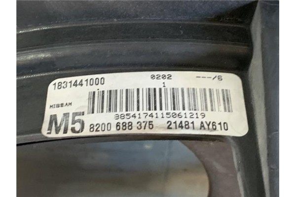 Recambio de electroventilador para nissan note (e11e) 1.5 dci referencia OEM IAM 21481AY610  