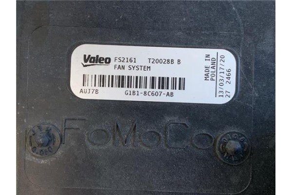 Recambio de electroventilador para ford fiesta vi 1.25 referencia OEM IAM 8V518C607CL  