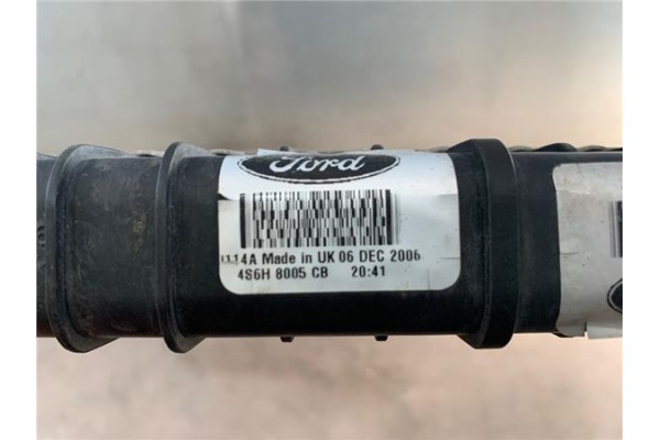 Recambio de radiador agua para ford fusion (cbk) 1.4 tdci referencia OEM IAM 4S6H8005  