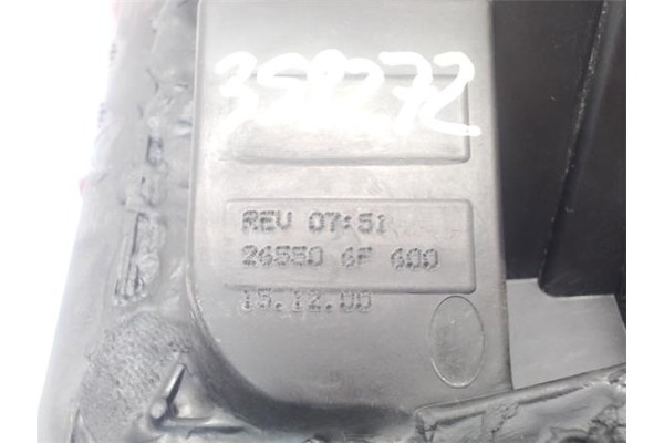 Recambio de piloto trasero derecho para nissan micra (k11) 1.3 i 16v referencia OEM IAM 265546F600  