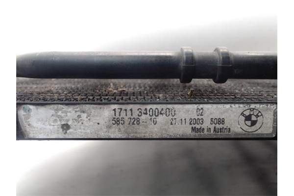 Recambio de radiador aire acondicionado para bmw serie x3 (e83) 3.0i referencia OEM IAM 17113400400  
