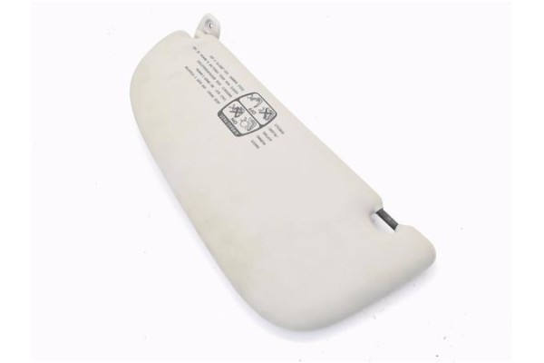 Recambio de parasol derecho para peugeot 206 1.6 hdi 110 referencia OEM IAM 8143EP  
