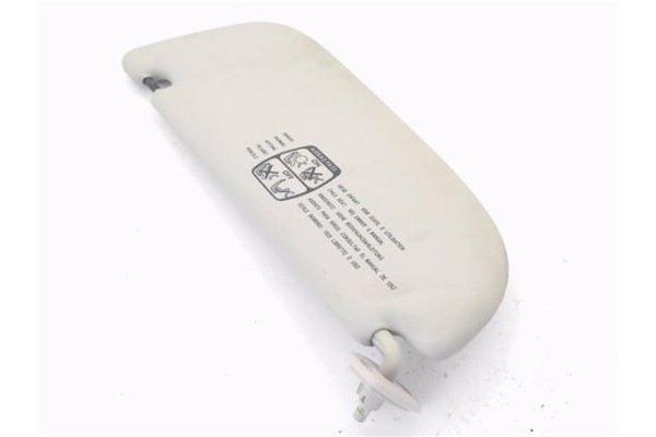 Recambio de parasol derecho para peugeot 206 1.6 hdi 110 referencia OEM IAM 8143EP  