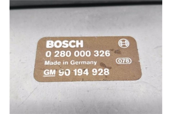 Recambio de centralita para opel rekord e 2.2 e referencia OEM IAM 90194928 280000326 