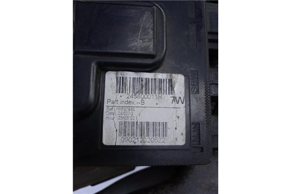 Recambio de caja fusibles/rele para renault megane iii sport tourer 1.5 dynamique referencia OEM IAM 243800011R  
