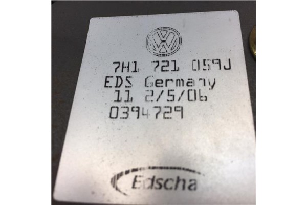 Recambio de pedal embrague para volkswagen t5 transporter (7h)(04.2003) 2.5 combi [2,5 ltr. - 96 kw tdi] referencia OEM IAM 7H17