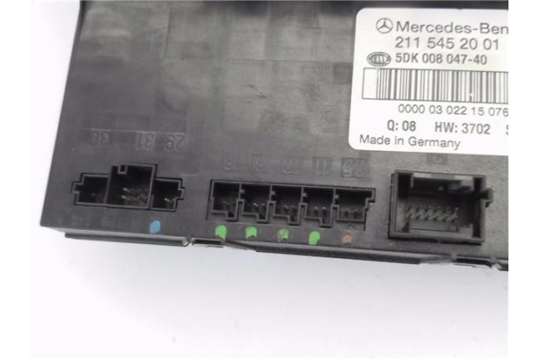 Recambio de caja fusibles/rele para mercedes-benz clase e (bm 211) berlina 3.2 e 320 (211.065) referencia OEM IAM 2115452001 5DK