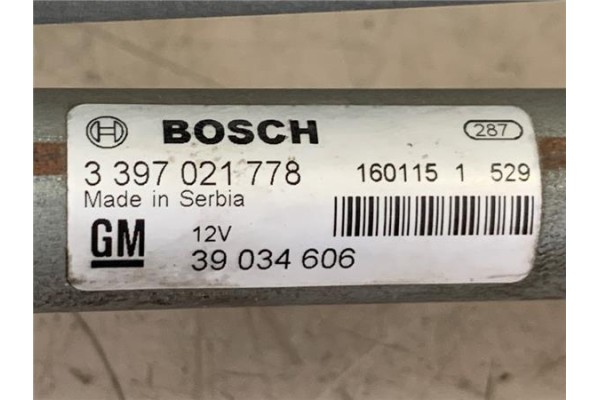 Recambio de motor limpiaparabrisas delantero para opel astra k berlina 5p 1.6 dynamic referencia OEM IAM 39034607 39018770 