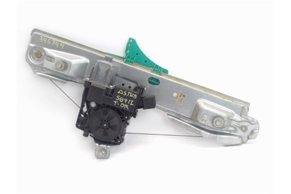 Recambio de elevalunas electrico trasero derecho para opel astra j berlina 5p 1.6 excellence referencia OEM IAM   
