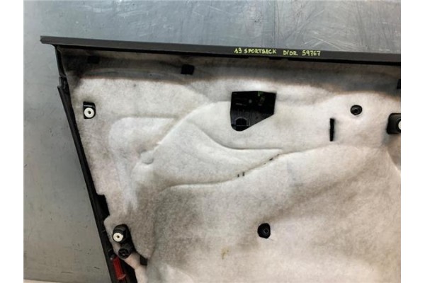 Recambio de guarnecido puerta delantero derecha para audi a3 sportback (8pa) 2.0 tdi ambiente referencia OEM IAM 8P4867103SAB  