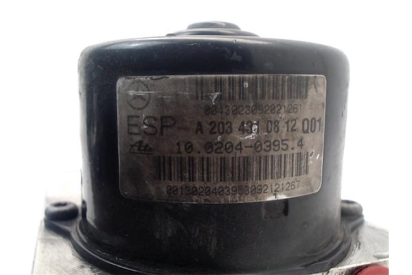 Recambio de nucleo abs para mercedes-benz clase c (bm 203) berlina 2.2 200 cdi (203.004) referencia OEM IAM A2095452532  