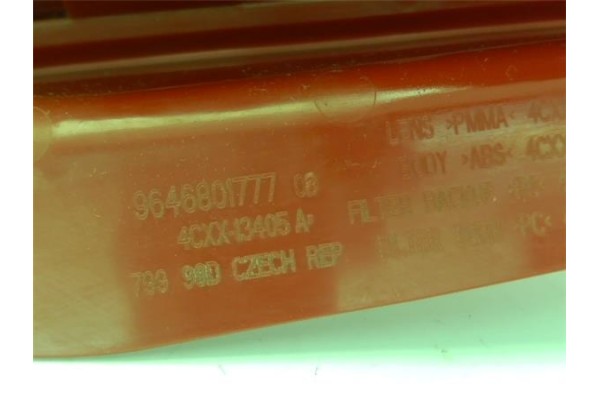 Recambio de piloto trasero izquierdo para citroen c4 coupe 1.6 16v referencia OEM IAM 6350T6  