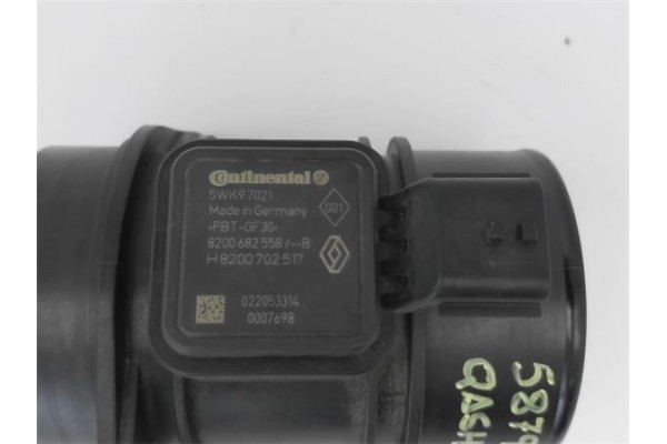 Recambio de caudalimetro para nissan qashqai (j10) 1.6 360 referencia OEM IAM 5WK97021 8200682558 