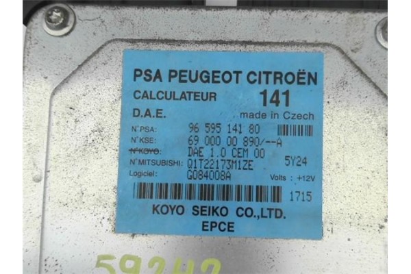Recambio de modulo electronico para citroen c3 1.6 16v hdi referencia OEM IAM 9659514180  