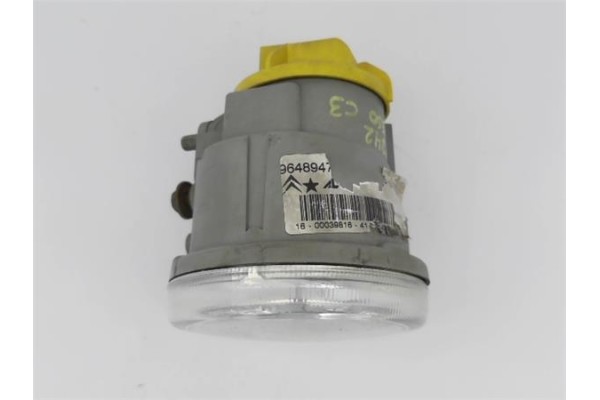 Recambio de faro antiniebla izquierdo para citroen c3 1.6 16v hdi referencia OEM IAM 62080 9648947780 