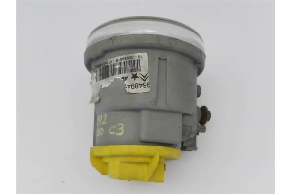 Recambio de faro antiniebla izquierdo para citroen c3 1.6 16v hdi referencia OEM IAM 62080 9648947780 