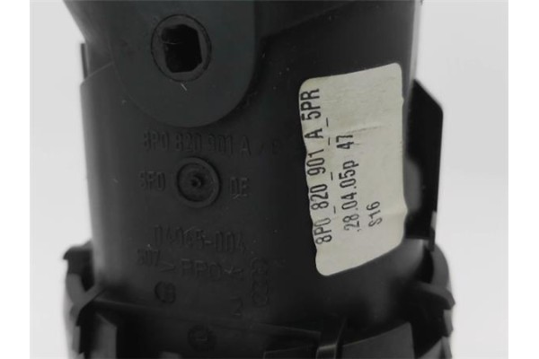 Recambio de rejilla entrada de aire para audi a3 sportback (8pa) 2.0 tdi ambiente referencia OEM IAM 8P0820901A 8P0820901 