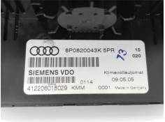 Recambio de mandos calefaccion / a.a. para audi a3 sportback (8pa) 2.0 tdi ambiente referencia OEM IAM 8P0820043K  