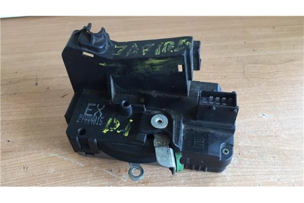 Recambio de cierre electromagnetico delantero izquierdo para opel zafira a (1999) 1.6 elegance [1,6 ltr. - 74 kw 16v] referencia
