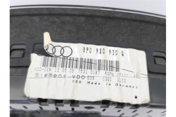 Recambio de cuadro completo para audi a3 sportback (8pa) 2.0 tdi ambiente referencia OEM IAM 8P0920930Q  