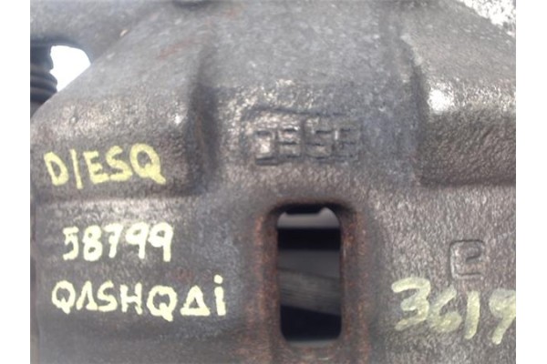 Recambio de pinza freno delantero izquierda para nissan qashqai (j10) 1.6 360 referencia OEM IAM 41011JD00A  