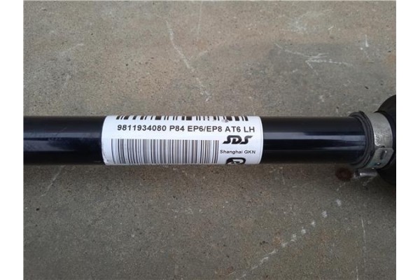Recambio de palier delantero izquierdo para peugeot 3008 1.5 gt line referencia OEM IAM 9831666480  