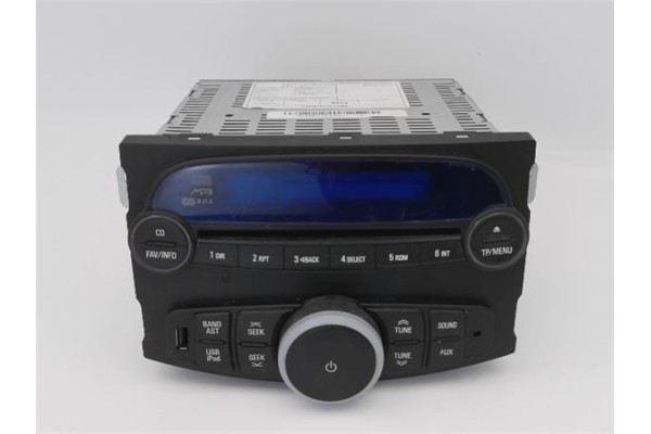 Recambio de radio / cd para chevrolet spark 1.0 basis referencia OEM IAM 95909153 95298824 