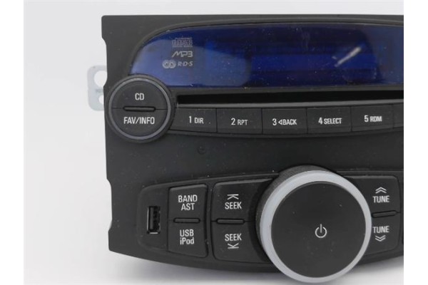Recambio de radio / cd para chevrolet spark 1.0 basis referencia OEM IAM 95909153 95298824 